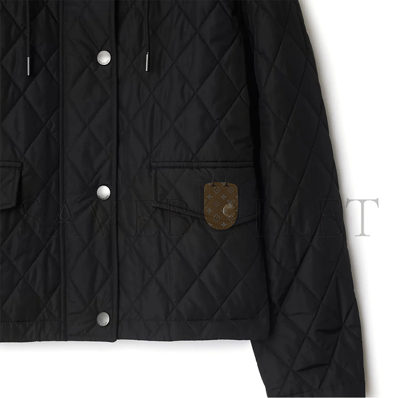 Bv*b*rry cropped-nylon-steppjacke mit kapuze 81103291
